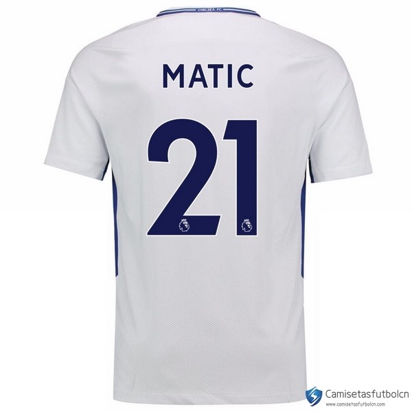 Camiseta Chelsea Segunda equipo Matic 2017-18